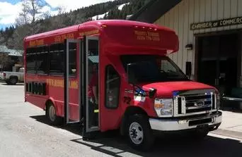 Red local bus